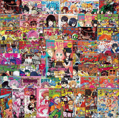 5 Random Anime Cover Stickers