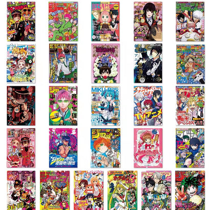 5 Random Anime Cover Stickers