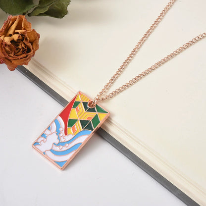 Demon Slayer Enamel Necklace