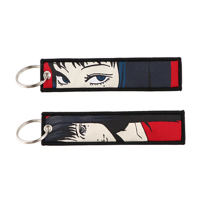 Uzumaki Embroidery Keychains