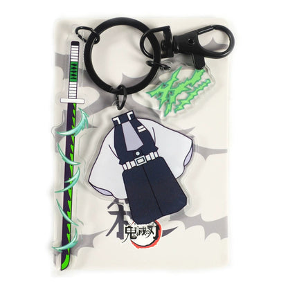 Demon Slayer Acrylic Hiyori Keychains