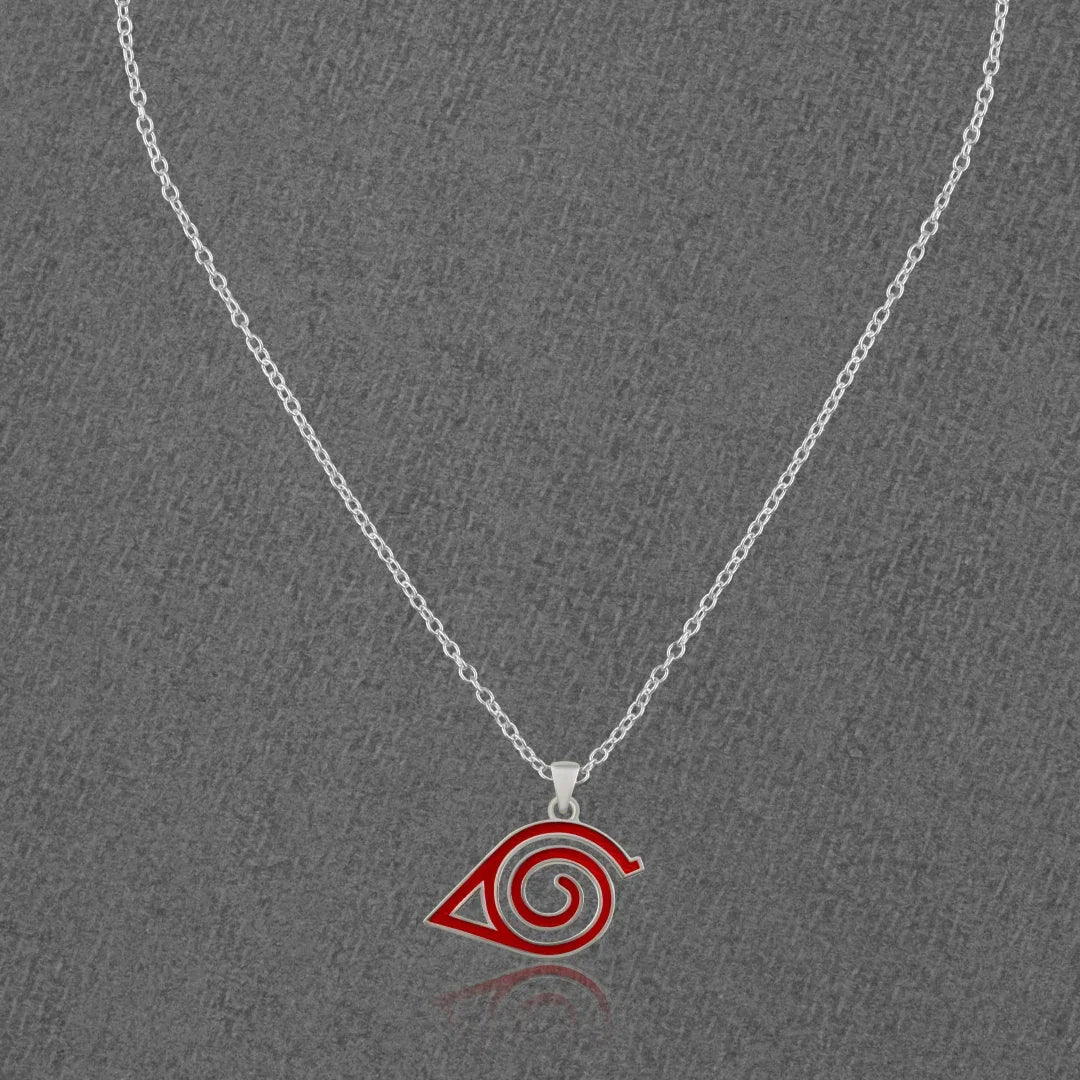 Konoha Leaf Village Necklace Highlighted [Naruto]