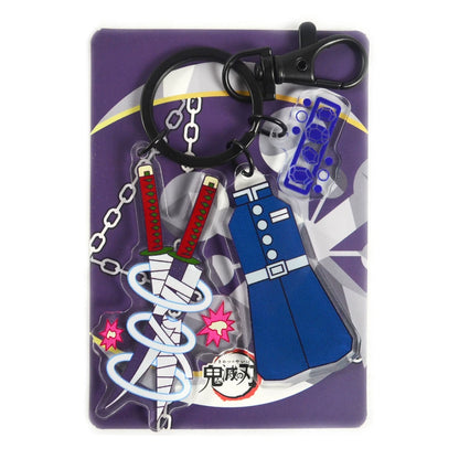Demon Slayer Acrylic Hiyori Keychains