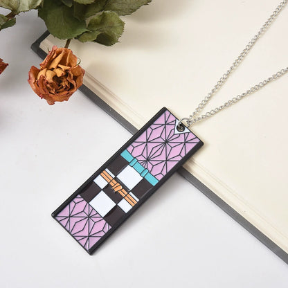 Demon Slayer Enamel Necklace