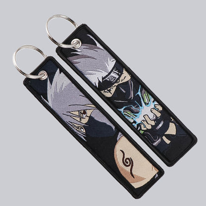 Naruto Embroidery Keychains