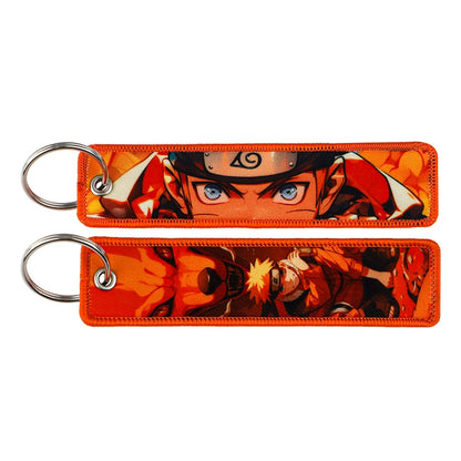 Naruto Embroidery Keychains