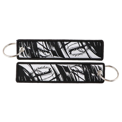 Uzumaki Embroidery Keychains