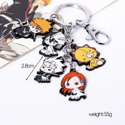 Bleach Enamel Keychains