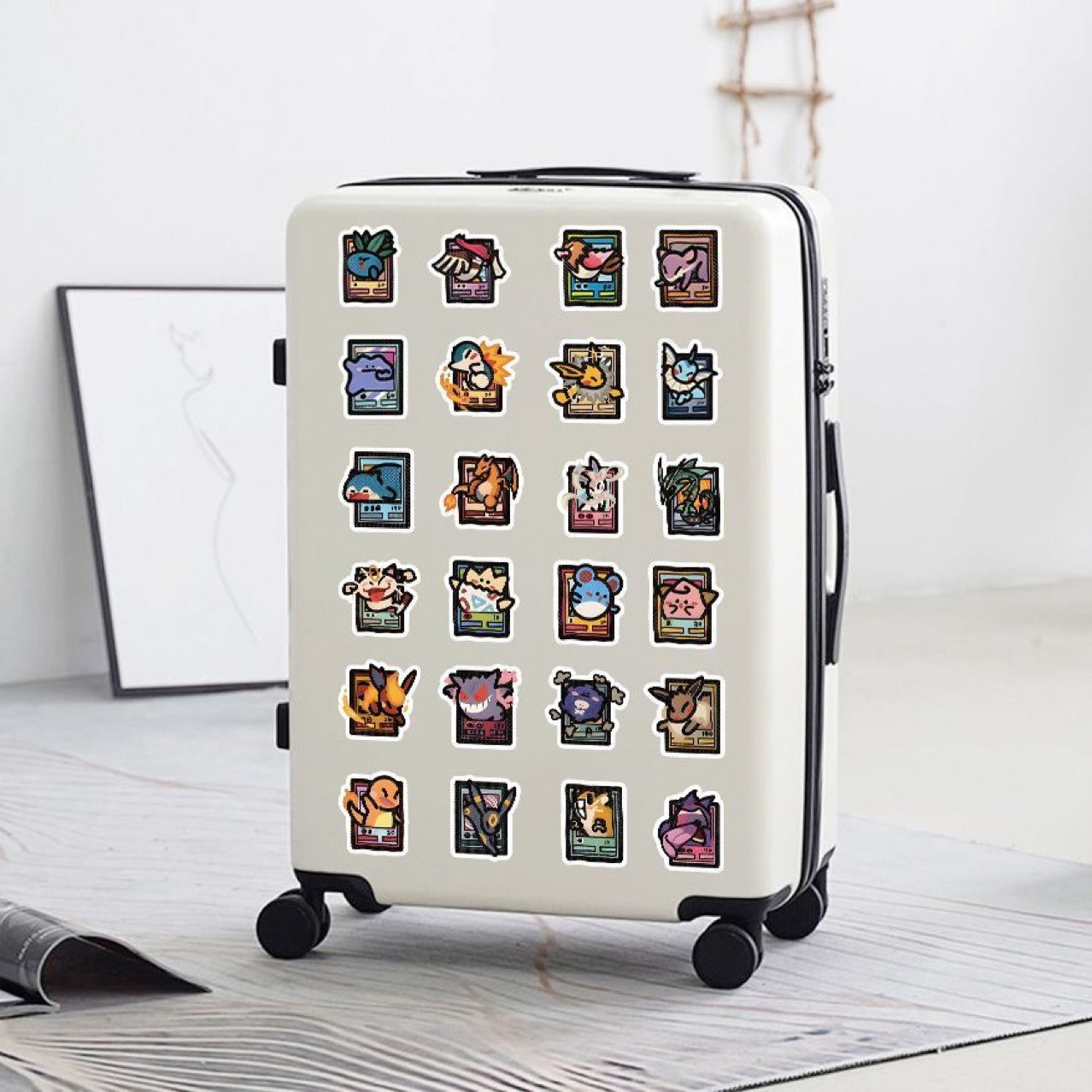 5 Random Pokemon Minimalist Stickers