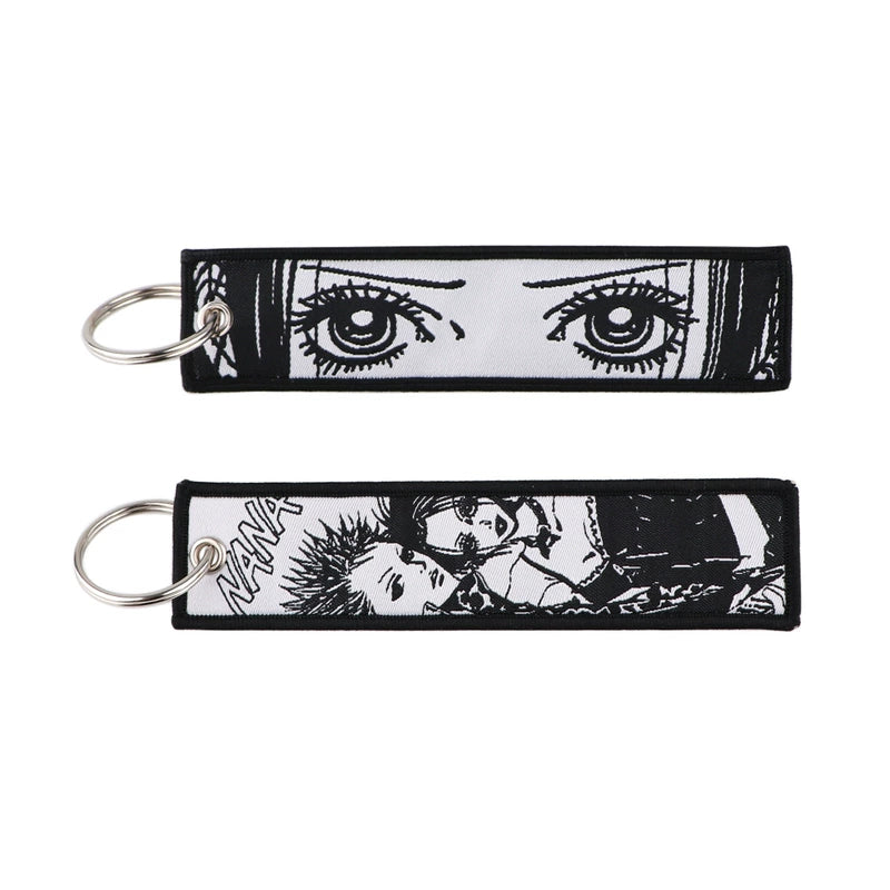 Uzumaki Embroidery Keychains