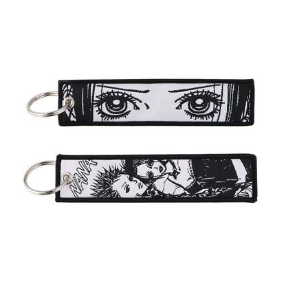 Uzumaki Embroidery Keychains
