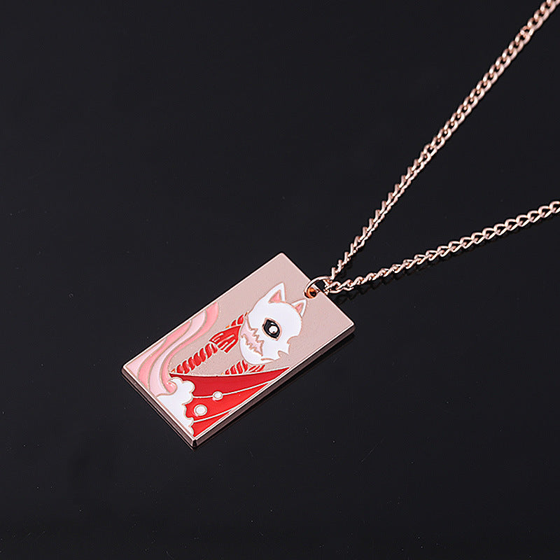 Demon Slayer Enamel Necklace
