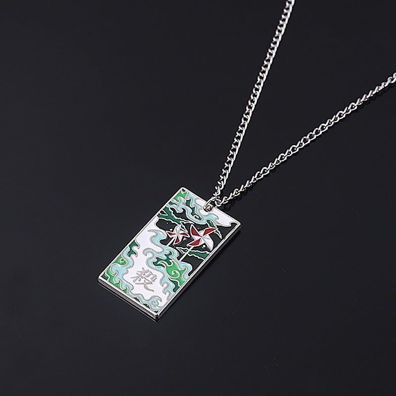 Demon Slayer Enamel Necklace