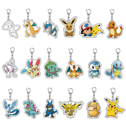 Pokemon Acrylic Keychains [5cm]