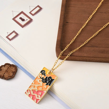 Demon Slayer Enamel Necklace