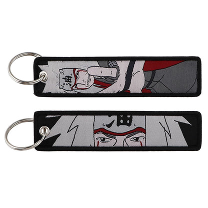 Naruto Embroidery Keychains