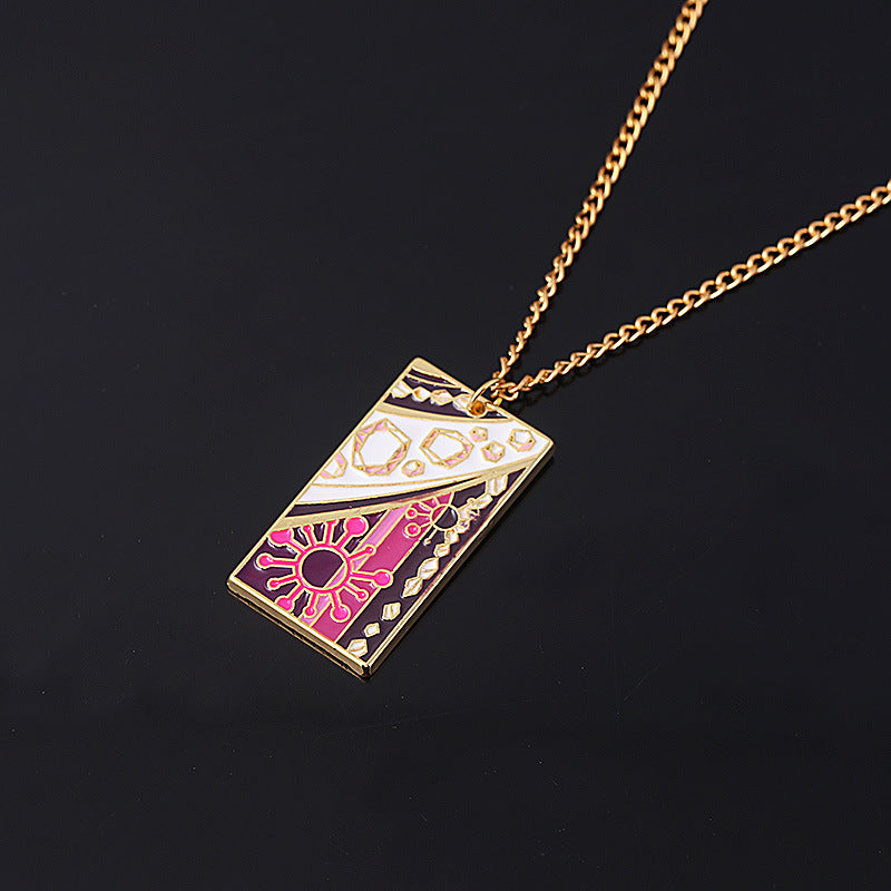Demon Slayer Enamel Necklace