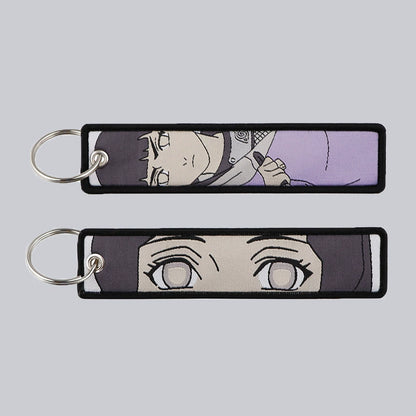 Naruto Embroidery Keychains