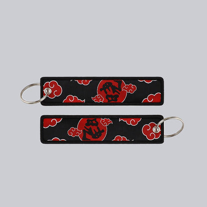 Naruto Embroidery Keychains