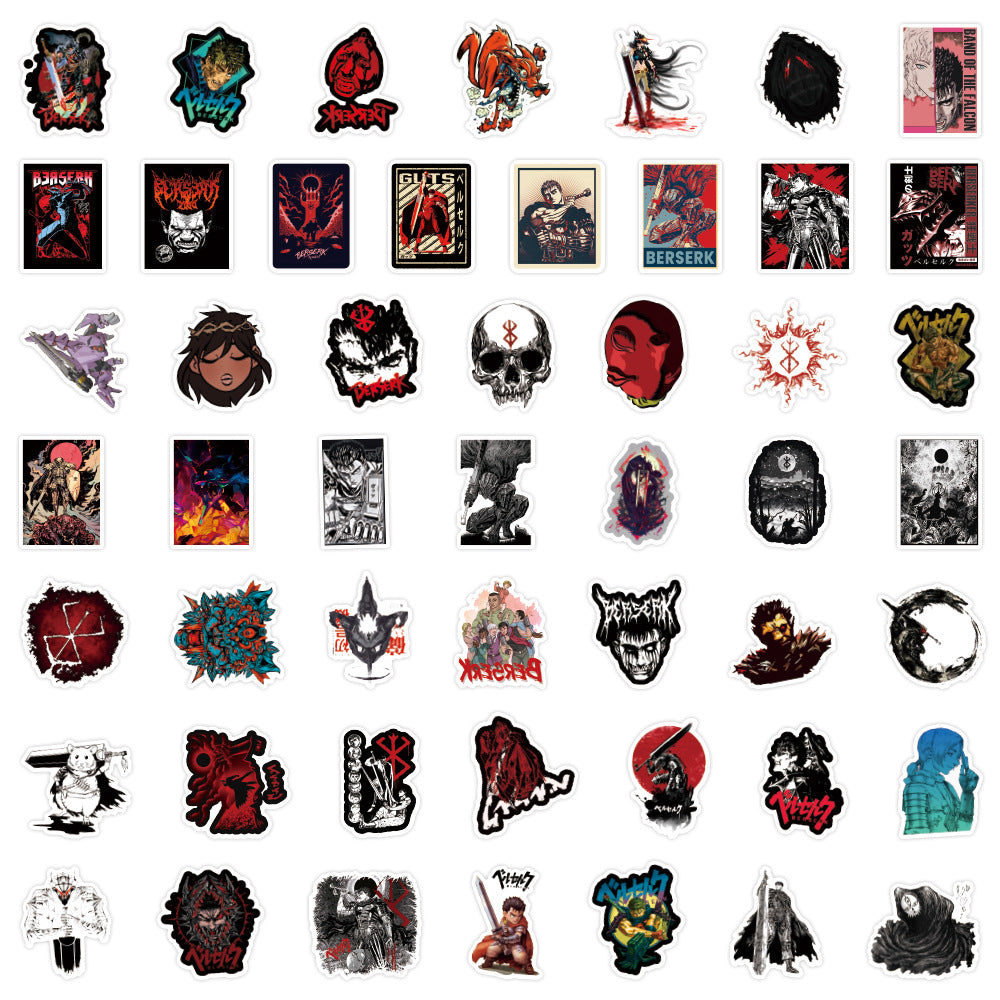 5 Random Berserk Stickers