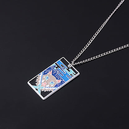 Demon Slayer Enamel Necklace