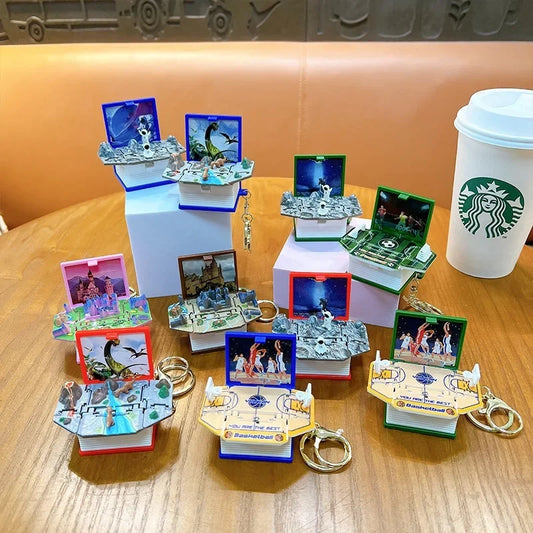 Viral Book Keychains