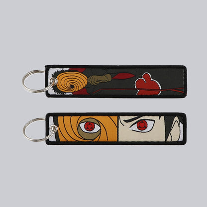 Naruto Embroidery Keychains