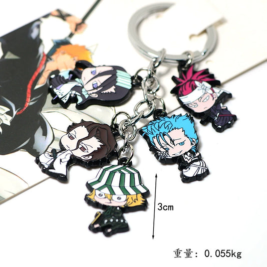 Bleach Enamel Keychains