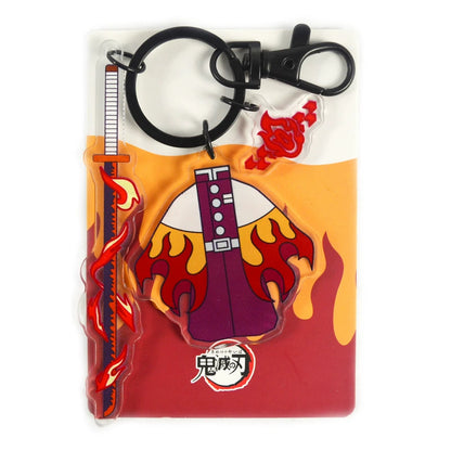 Demon Slayer Acrylic Hiyori Keychains