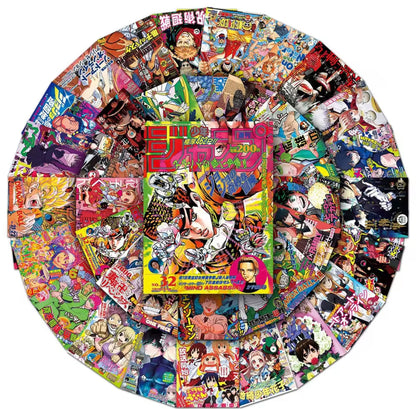5 Random Anime Cover Stickers