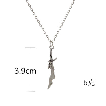 Sung Jin Woo Sword Necklace