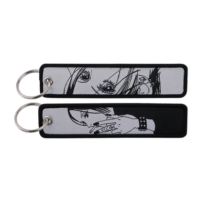 Uzumaki Embroidery Keychains