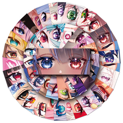 5 Random Waifu Eye Stickers