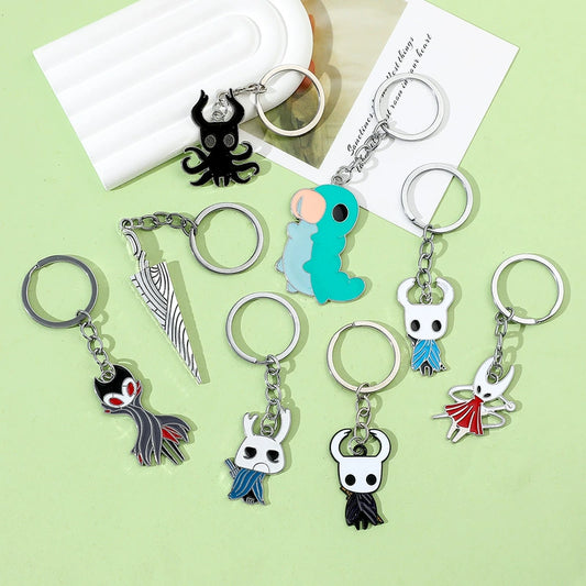 Hollow Knight Enamel Keychains
