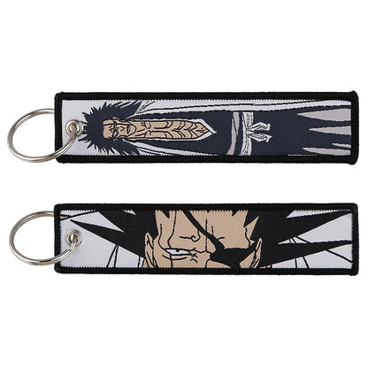 Bleach Embroidery Keychains