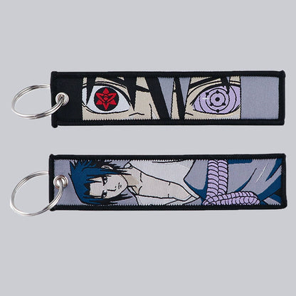 Naruto Embroidery Keychains