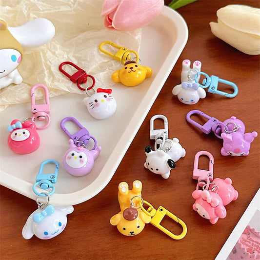 2 Randomized Cute Charm Keychains
