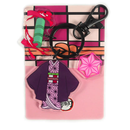 Demon Slayer Acrylic Hiyori Keychains