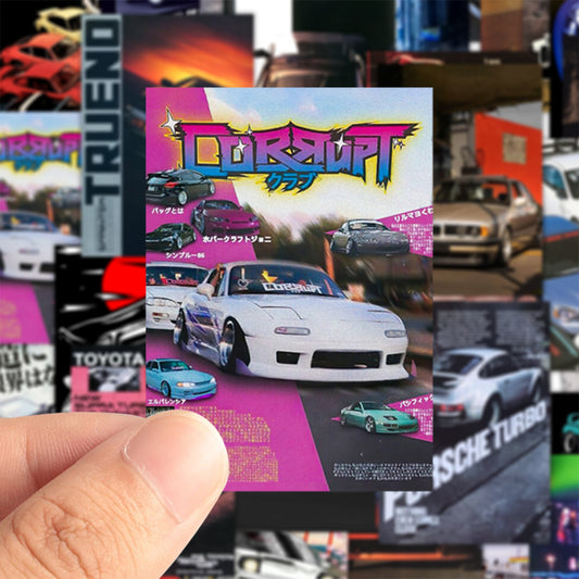 5 Random Car JDM stickers