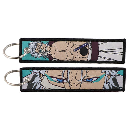 Bleach Embroidery Keychains