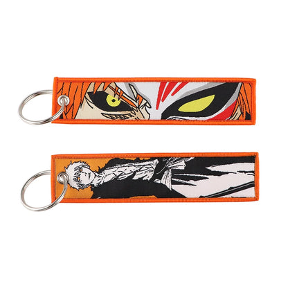 Bleach Embroidery Keychains