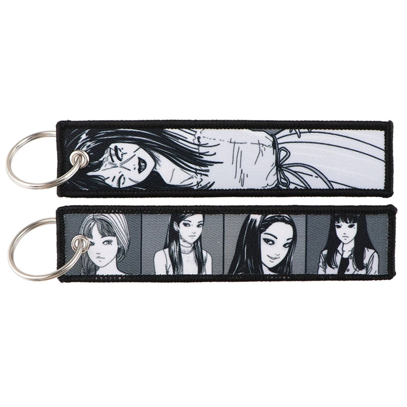 Uzumaki Embroidery Keychains