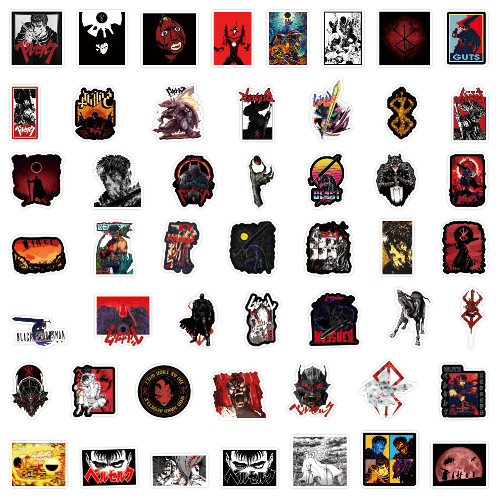 5 Random Berserk Stickers